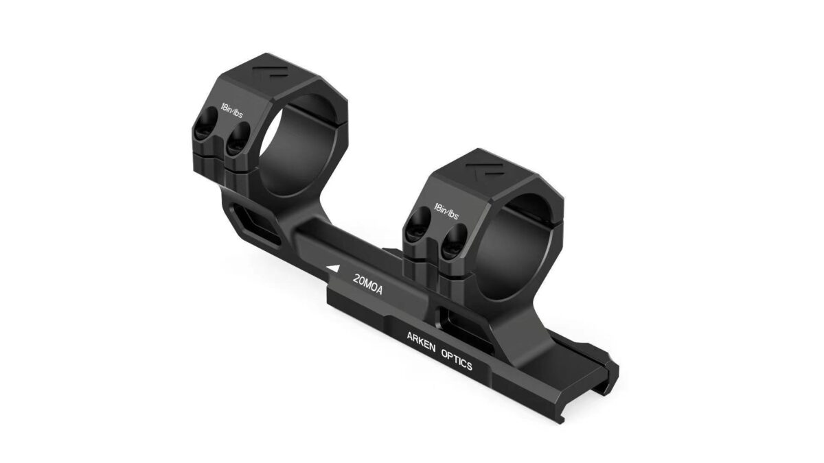 ARKEN OPTICS Rigid Precision Mount 34mm - 20 MOA
