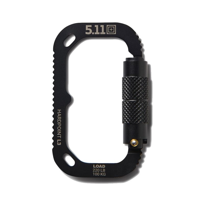 5.11 Mousqueton Hardpoint L3 Locking - Noir (511.5830052.019)