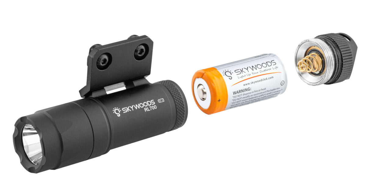 SKYWOODS Lampe tactique compacte M-lock 570 Lumens – Image 3
