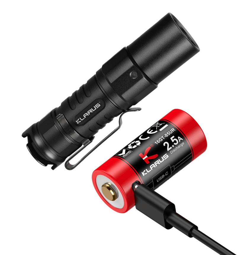 KLARUS Lampe tactique compacte rechargeable XT1C - 1000 lumens – Image 4