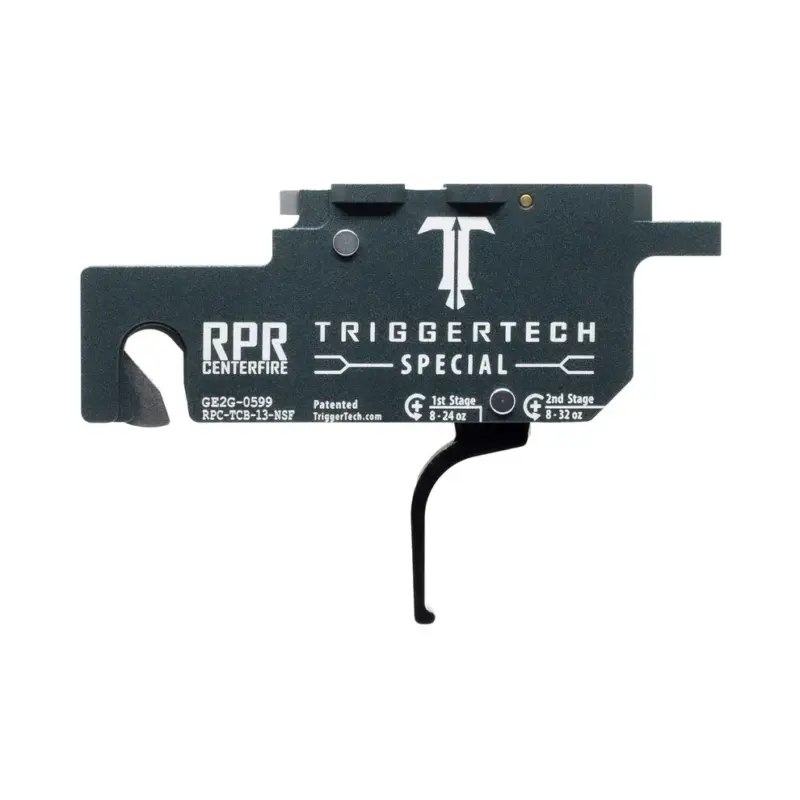 TRIGGERTECH Ruger RPR centerfire Gen 1-3 Two Stage Black Special Flat