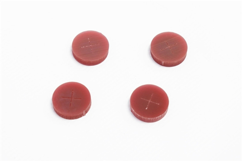 B&T JEU DE 4 CHICANES CAOUTCHOUC POUR SILENCIEUX MINI JET (Hush Puppy).