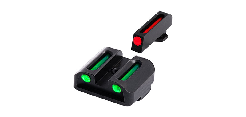 TRUGLO - TG131G2 - Hausse fixe et guidon Fibre Optique - Haut
