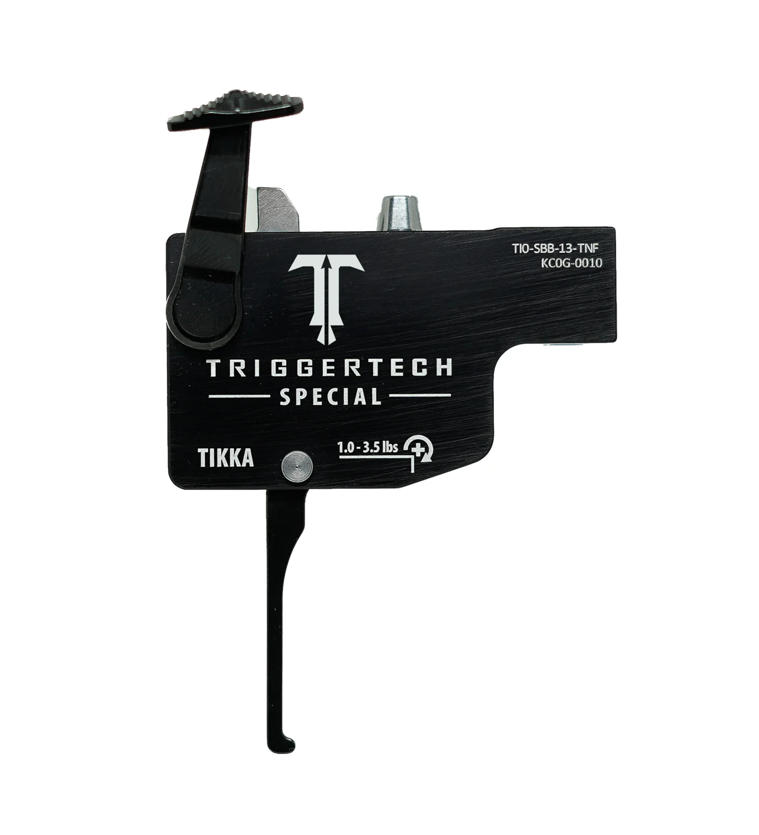 TRIGGERTECH Tikka Single Stage Black Special droit : TI0-SBB-13-TNF