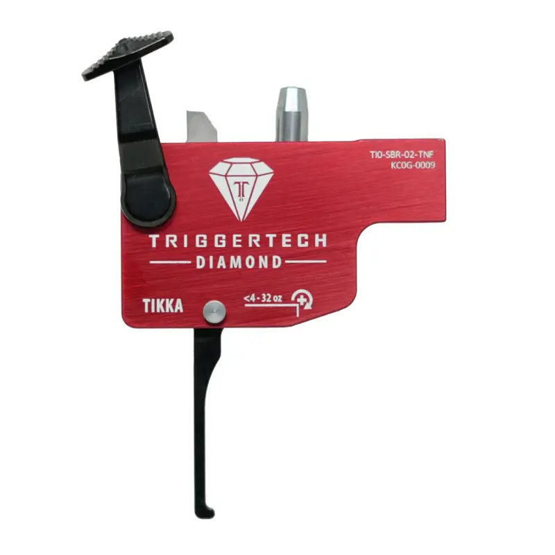 TRIGGERTECH Tikka Single Stage Black Diamond droit : TI0-SRB-02-TNF
