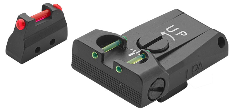 LPA TTF98BE Hausse réglable et guidon Hausse réglable pour Beretta 92, 96, 98, M9A1