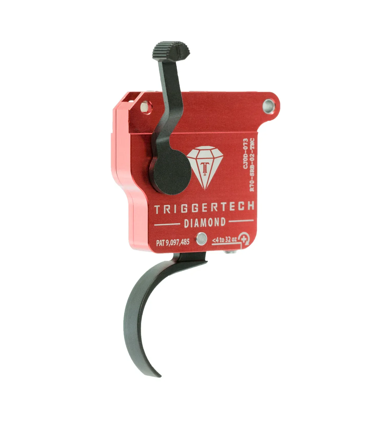 TRIGGERTECH Rem 700 Clone Single Stage Black Diamond Curved : R70-SRB-02-TNC – Image 2