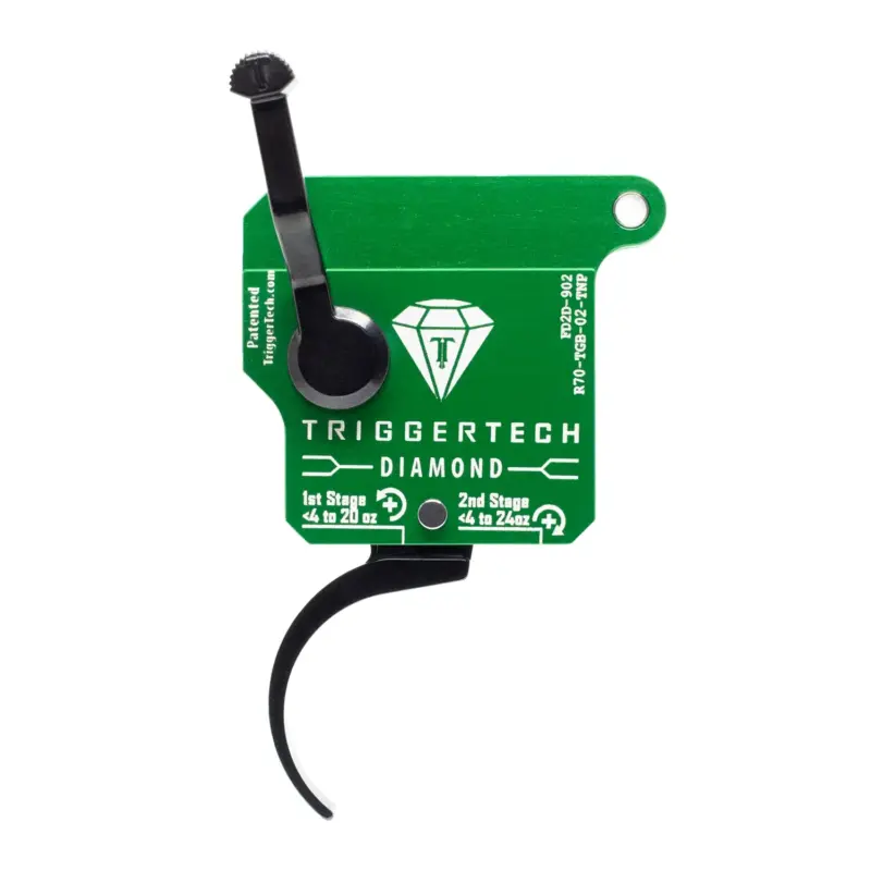 TRIGGERTECH Détente Rem Clone 2-Stage Diamond Courbé : R70-TGB-02-TNP
