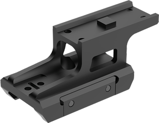 VECTOR OPTICS MONTAGE PICATINNY HAUT PLATINE POINT ROUGE