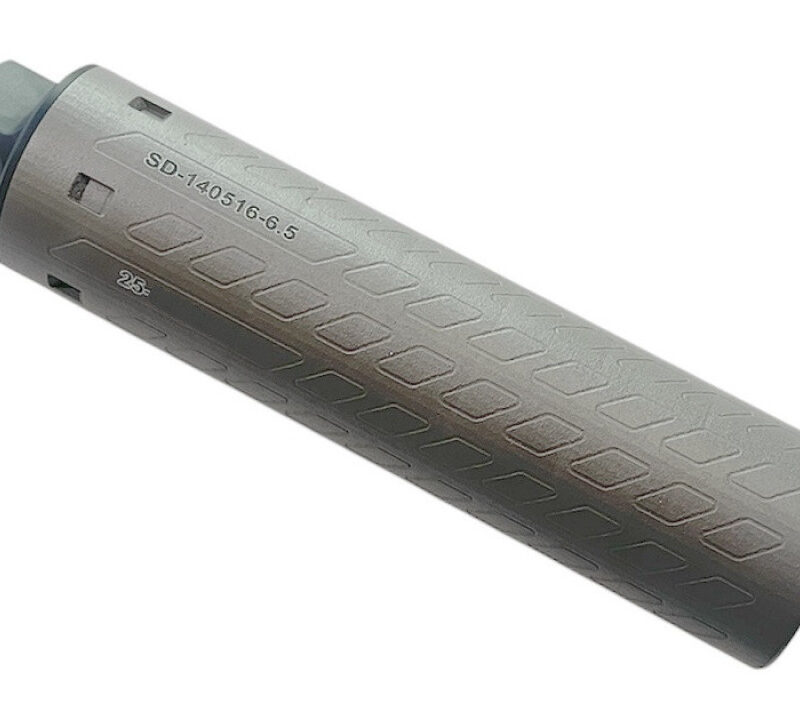B&T Silencieux TiRe-X Calibre <6.5mm Titane impression 3D DM M18x1