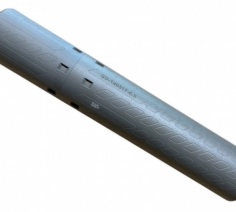 B&T Silencieux TiRe-X Manchonnable Calibre 6.5mm Titane impression 3D DM 5/8x24