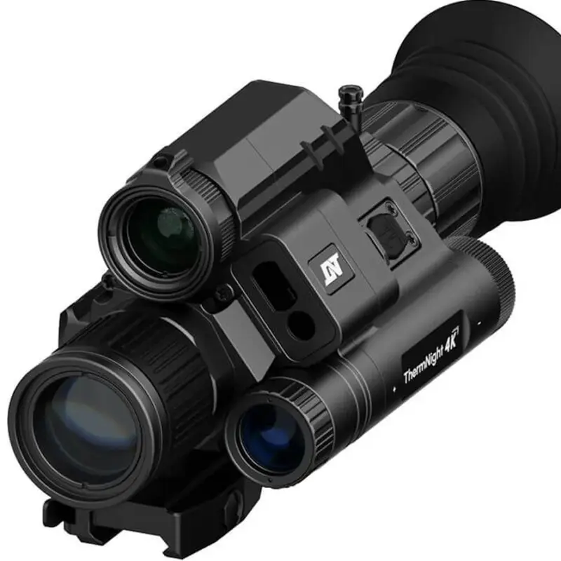 DNT ThermNight 4K Lunette multispectrale à vision thermique et nocturne, avec télémètre laser et calculateur balistique : TNC4K219R