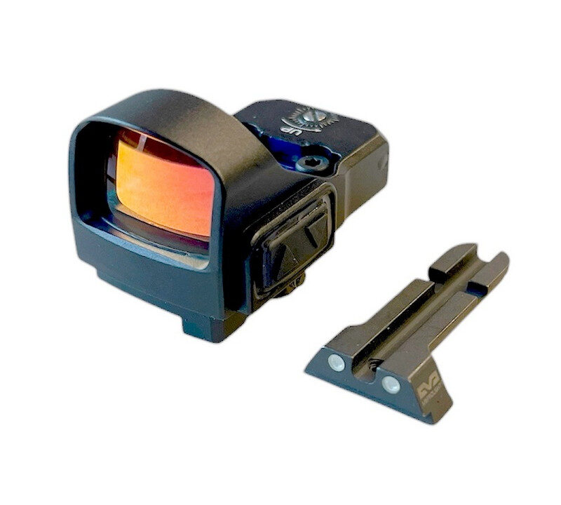 MEPROLIGHT Kit Micro RDS pour Glock avec Montage Hausse et Guidon