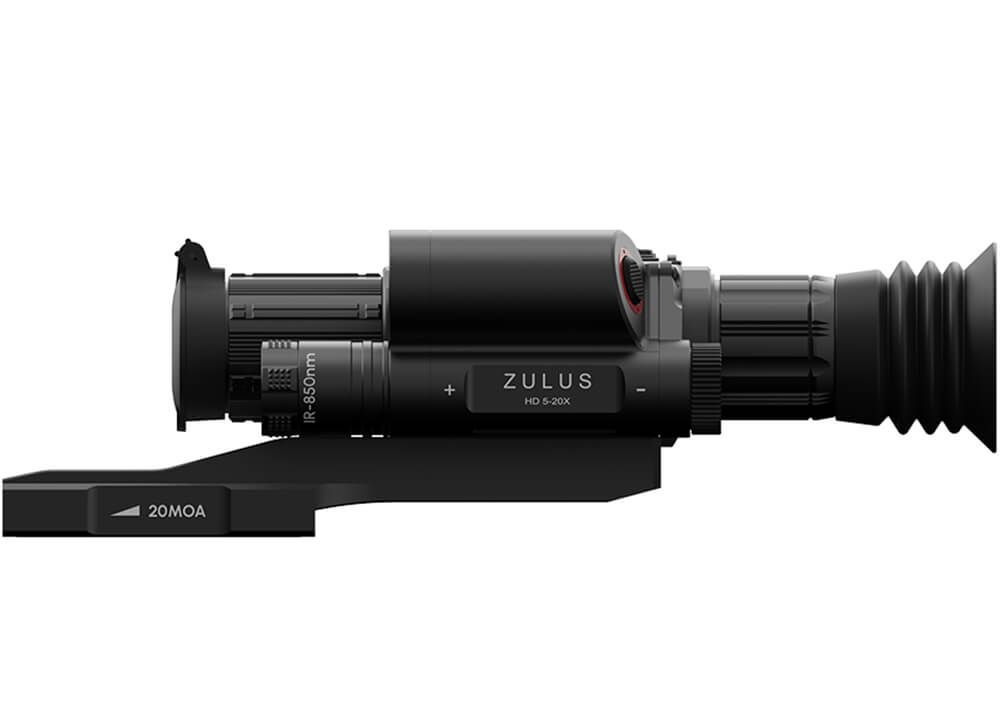 DNT Weaver/Picatinny Long 20 MOA for ThermNight/Hydra/Zulus HD V1 & V2 – Image 4