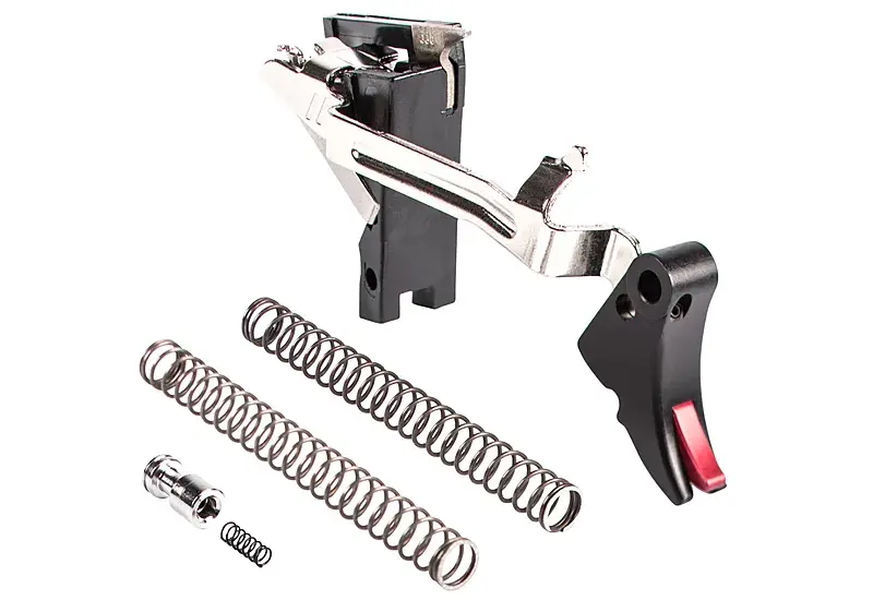 ZEV Détente Glock Gen 1-4 Flat Noir Drop in Kit - FUL-ADJ-DRP-9-B-R