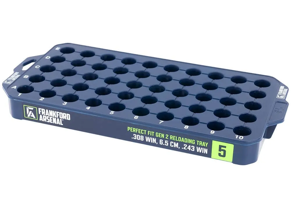 FRANKFORD ARSENAL Reloading Tray "Perfect Fit" 2-Pack Gen2 #5 - .308 Win/6.5/.30-06