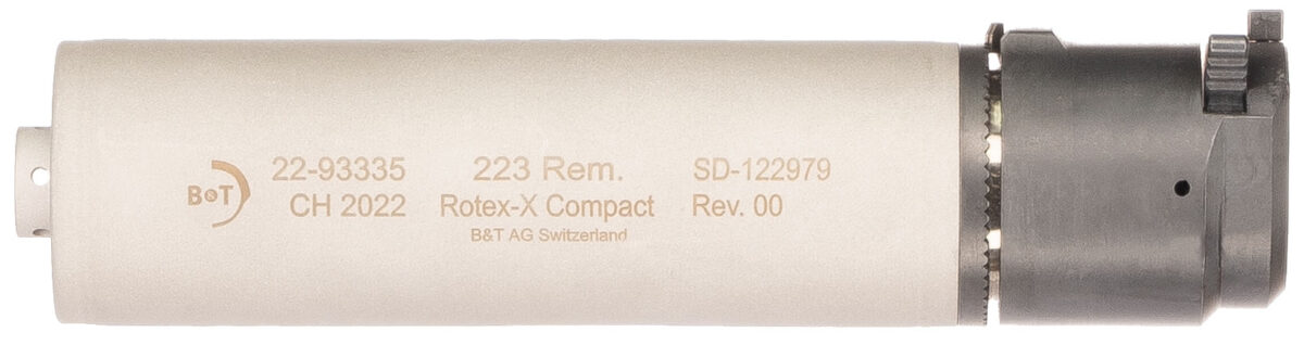 B&T Rotex-X Series Modérateur de son (RDS) Compact 5.56/223 - SD-122979