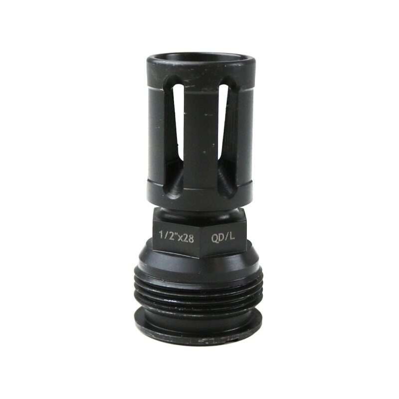SILENT STEEL QD Flash hider A1 1/2x28 Court RDS en QD/L (Gen 3)